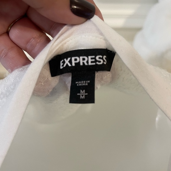 Express Sequins top, medium, new-no tags but never wore - Picture 4 of 5